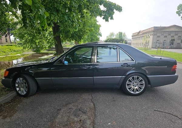 Mercedes-Benz Klasa S cena 20500 przebieg: 384000, rok produkcji 1992 z Leszno małe 22